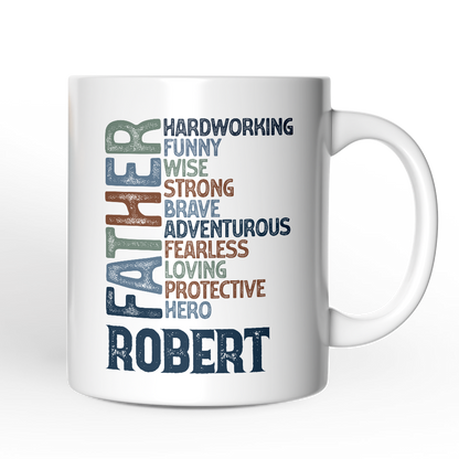 Father Definition Mug – Inspirational Gift