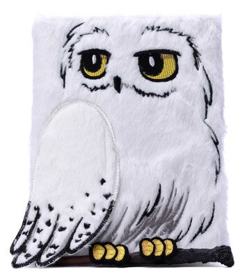 HARRY POTTER HEDWIG PLUSH JOURNAL