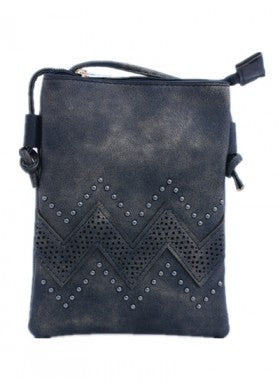 STUDDED CROSSBODY BLACK COLORED