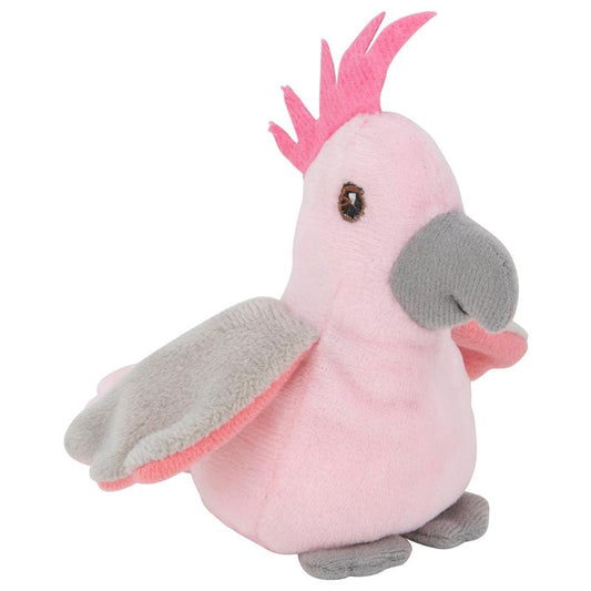Wild Beans Pink Cockatoo 4"