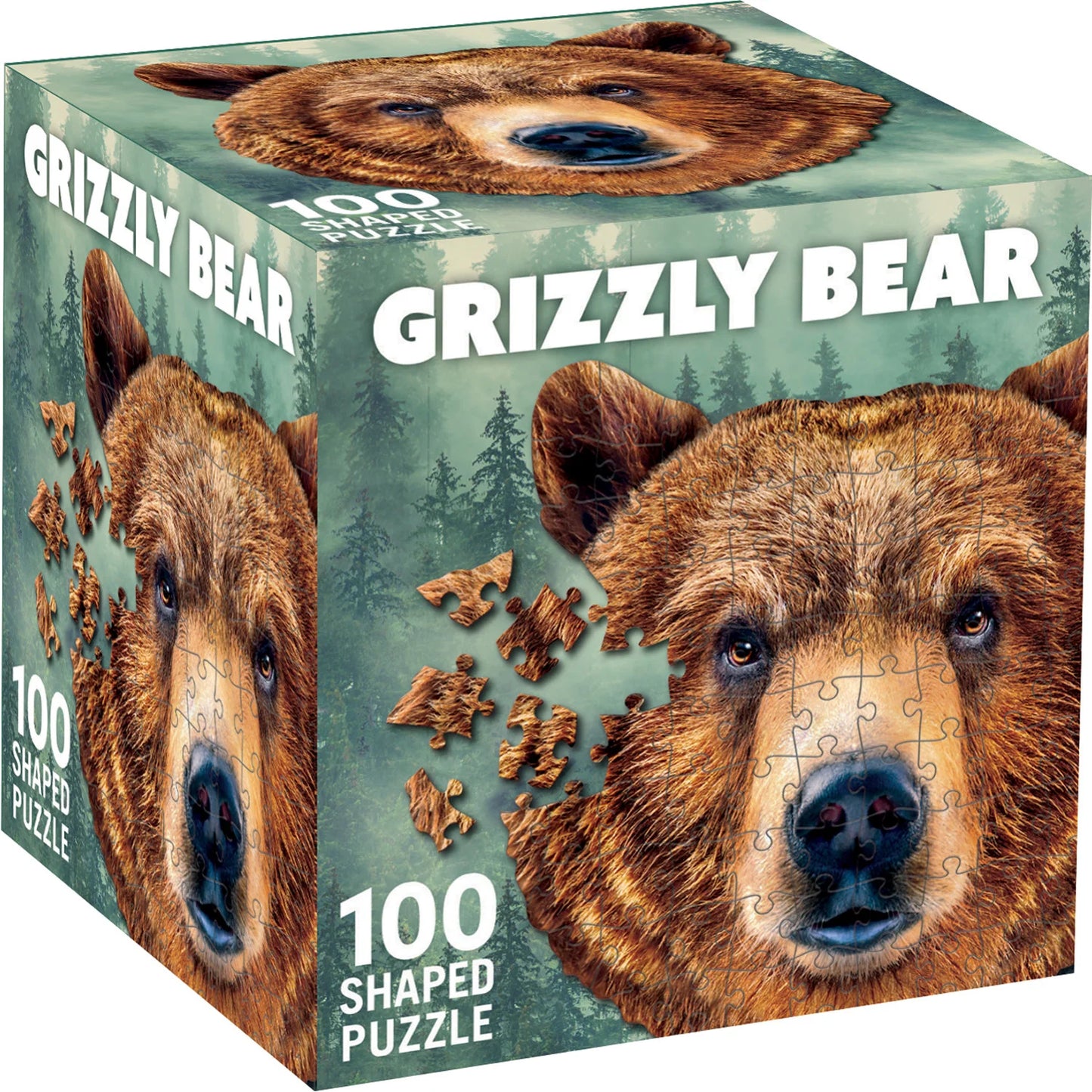 GRIZZLY BEAR 100 PIECE PUZZLE