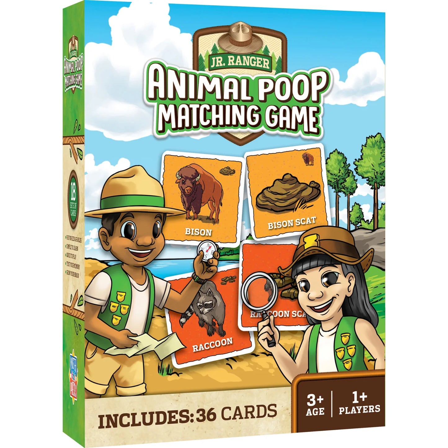 ANIMAL POOP MATCHING GAME