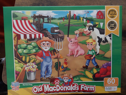 OLD MACDONALD'S FARM MARKET DAY PUZZLE