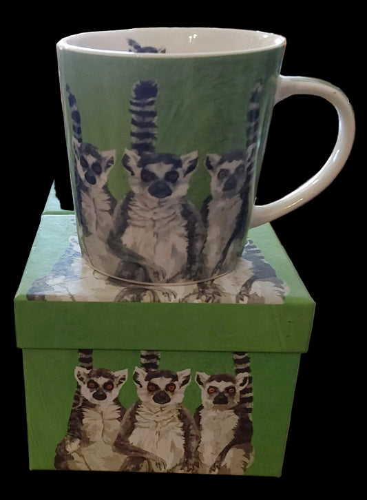 LEMUR AMIGOS MUG IN BOX