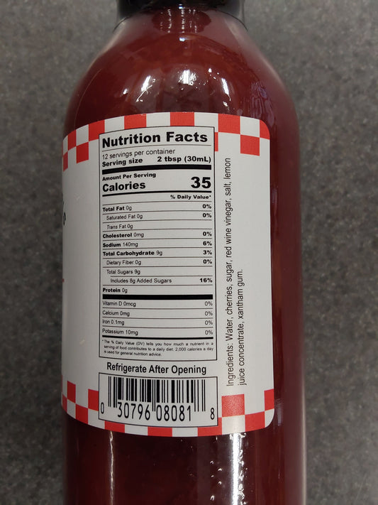 CHERRY VINAIGRETTE 12 OZ