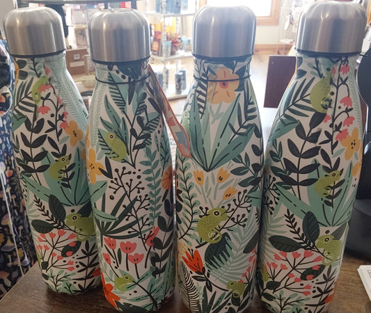 ARTSY ANIMAL STAINLESS STEEL WATER BOTTLE