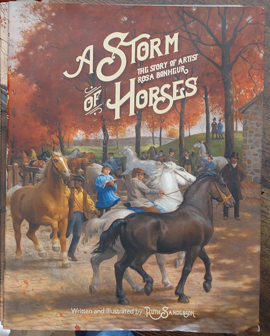 A STORM OF HORSES HARDCOVER