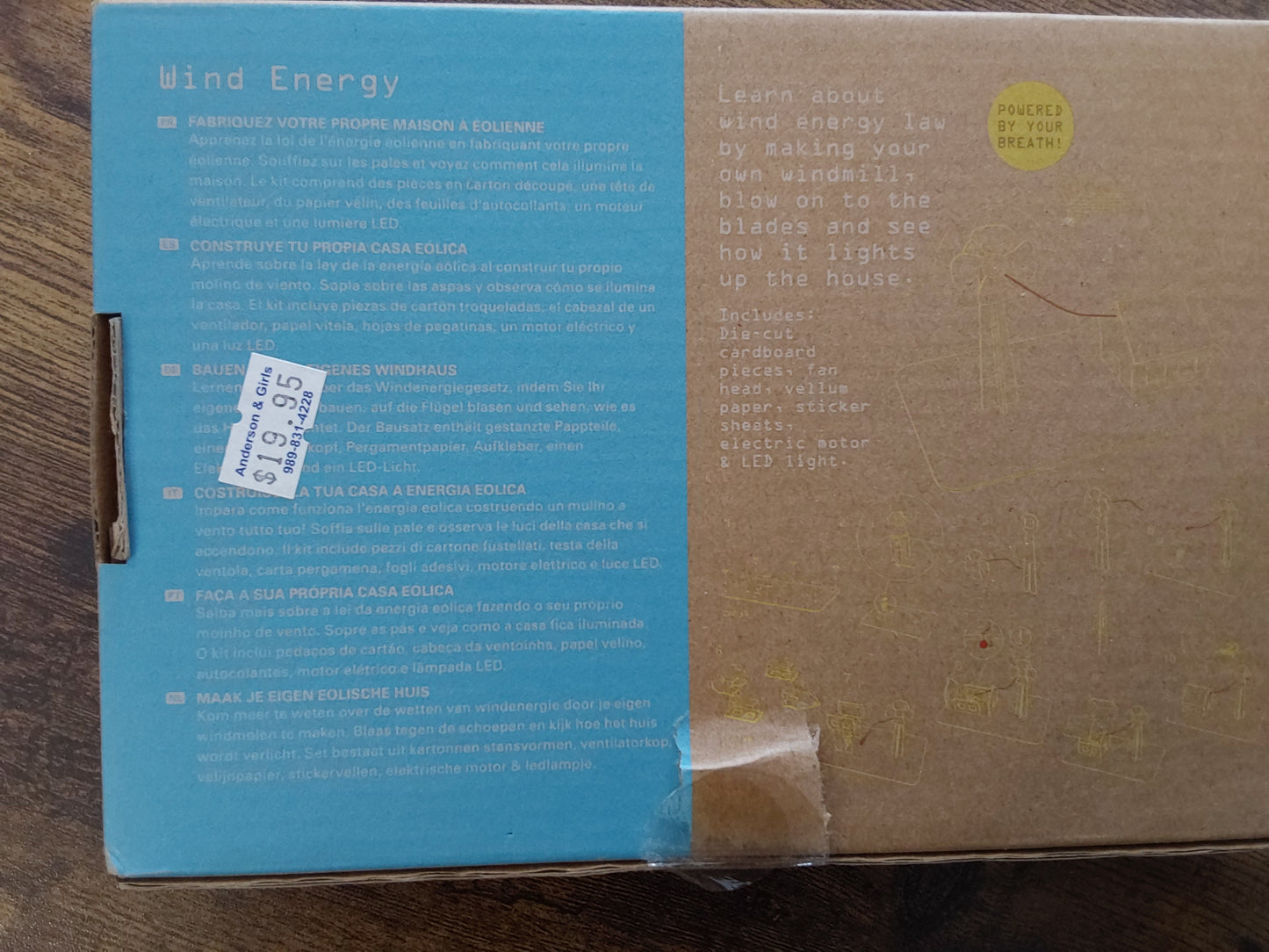 NEWTON'S LAB WIND ENERGY KIT