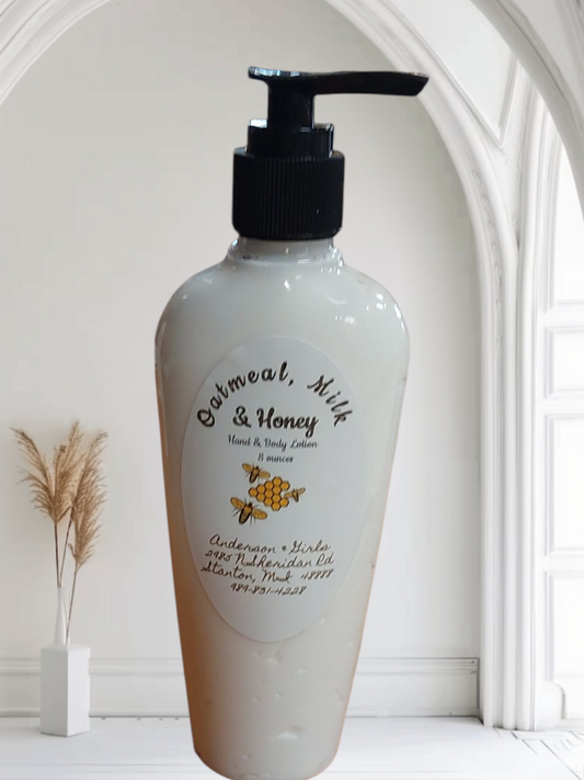 OATMEAL, MILK & HONEY 8 OZ LOTI