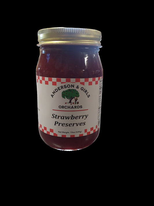 STRAWBERRY PRESERVES 19 OZ