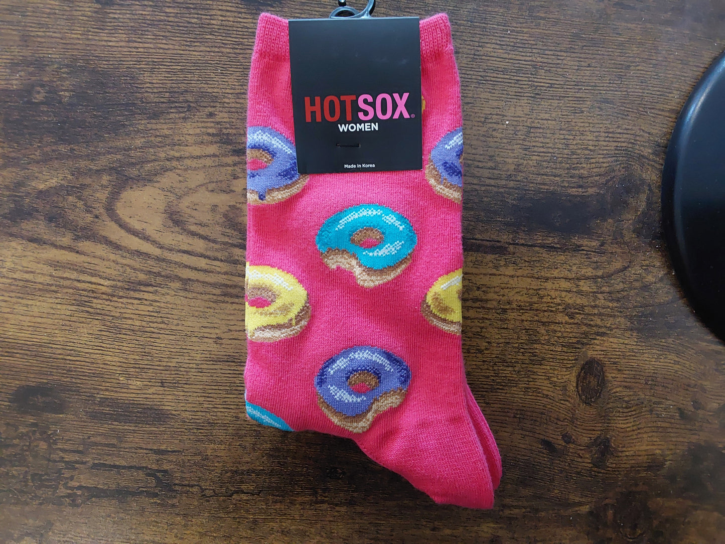 DONUTS HOT PINK SOCKS