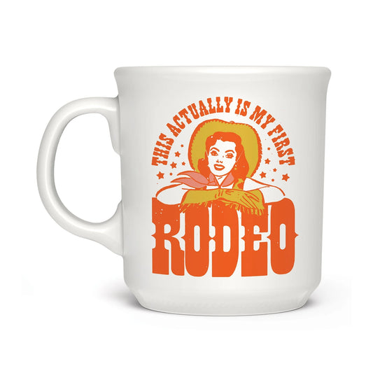 FIRST RODEO FRED SAY ANYTHING MUG