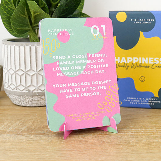 WEEKLY WELLNESS CARDS HAPPINESS