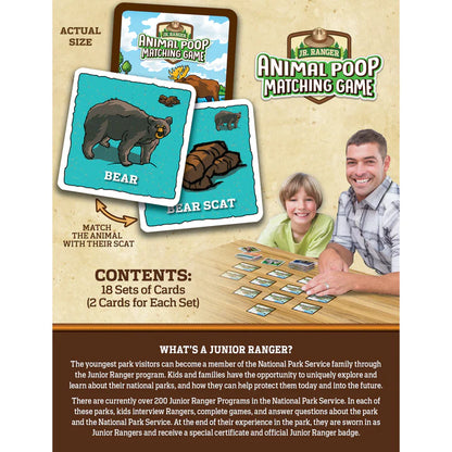 ANIMAL POOP MATCHING GAME